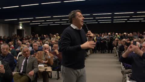 Matteo Renzi Present His Book 'Another Way'