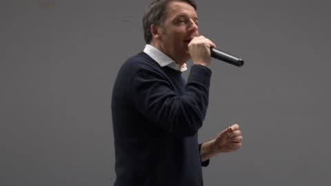 Matteo Renzi Present His Book 'Another Way'