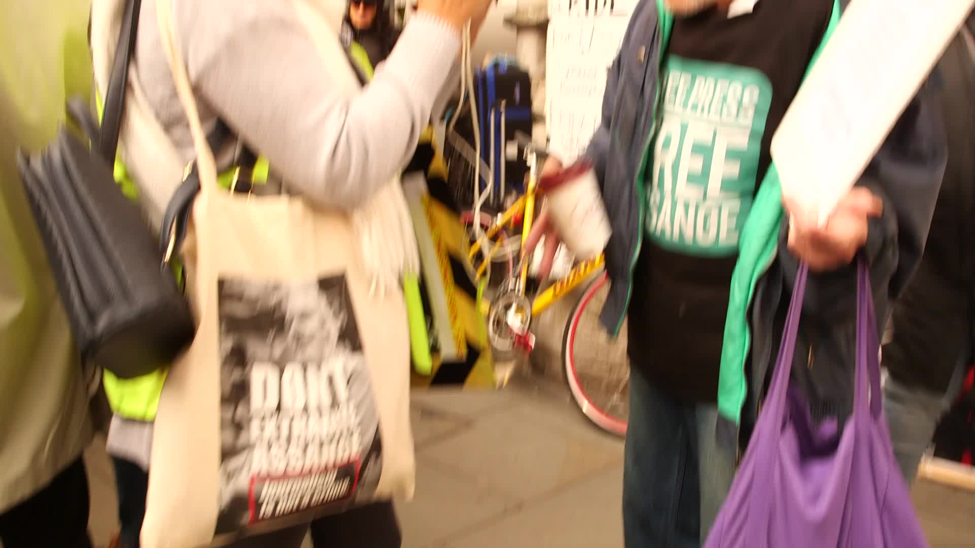 Supporters of Wikileaks founder Julian Assange protest in London