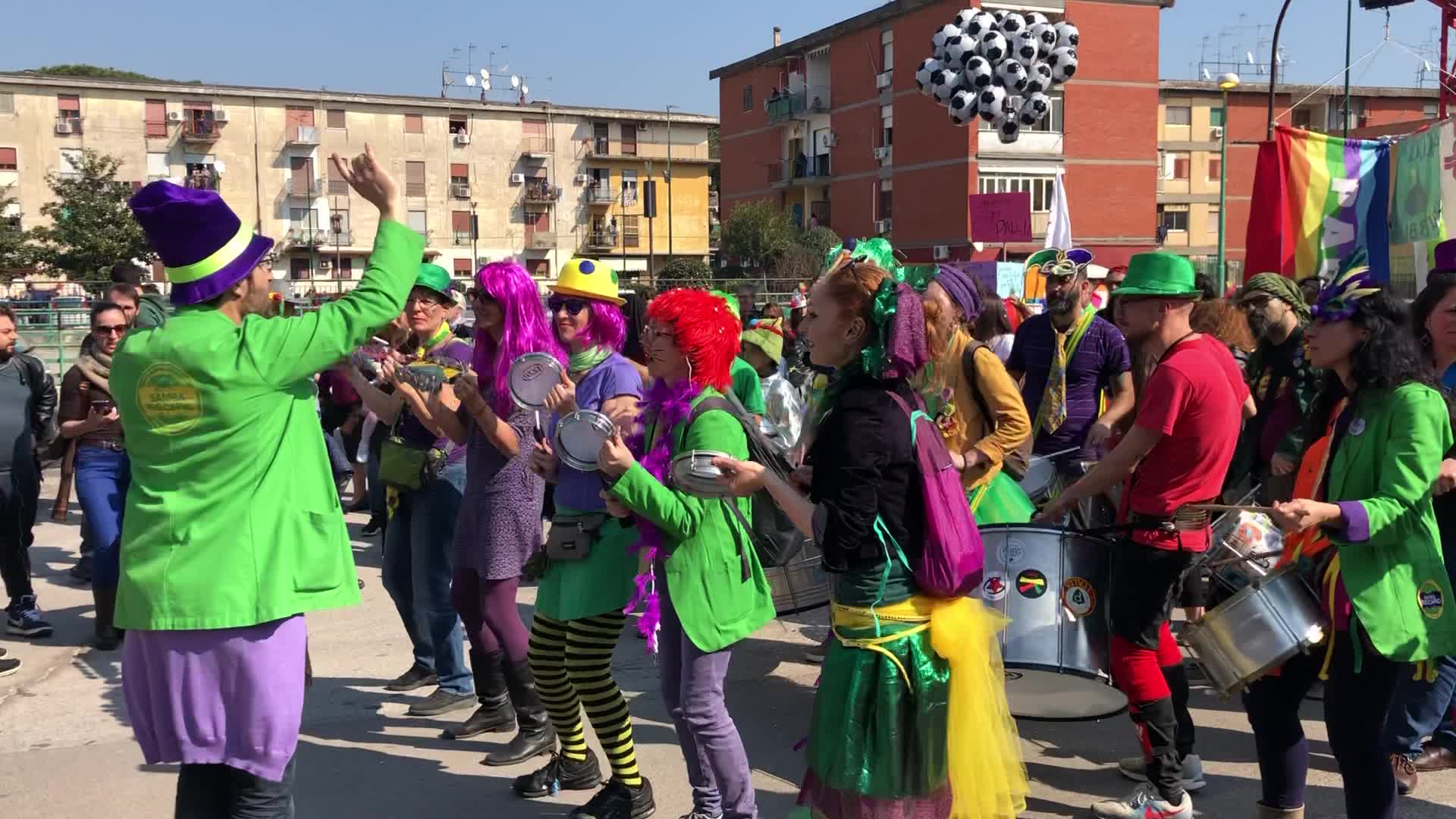 Scampia's Carnival in Naples