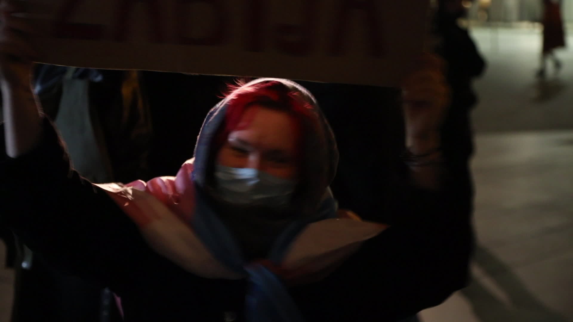 Rally against law banning equality marches in Warsaw