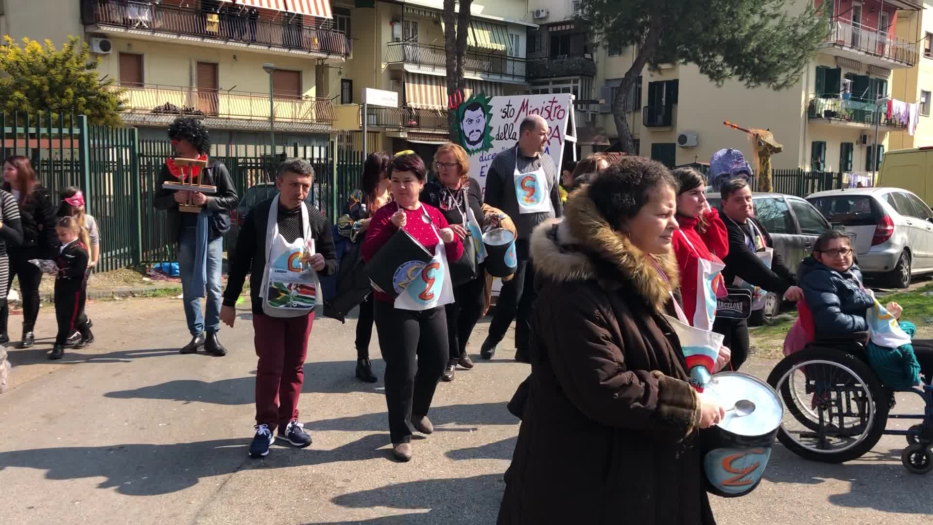Scampia's Carnival in Naples