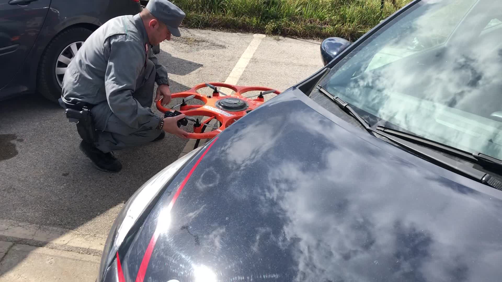Presentation Carabinieri's Drone