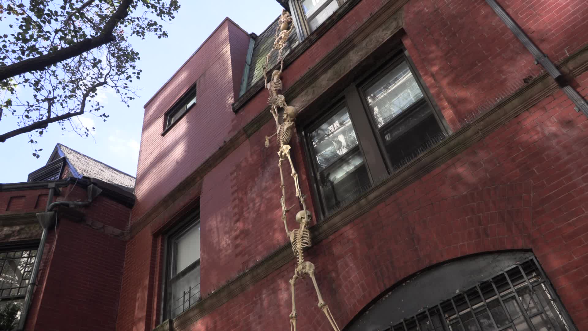 NYC: Halloween decorations