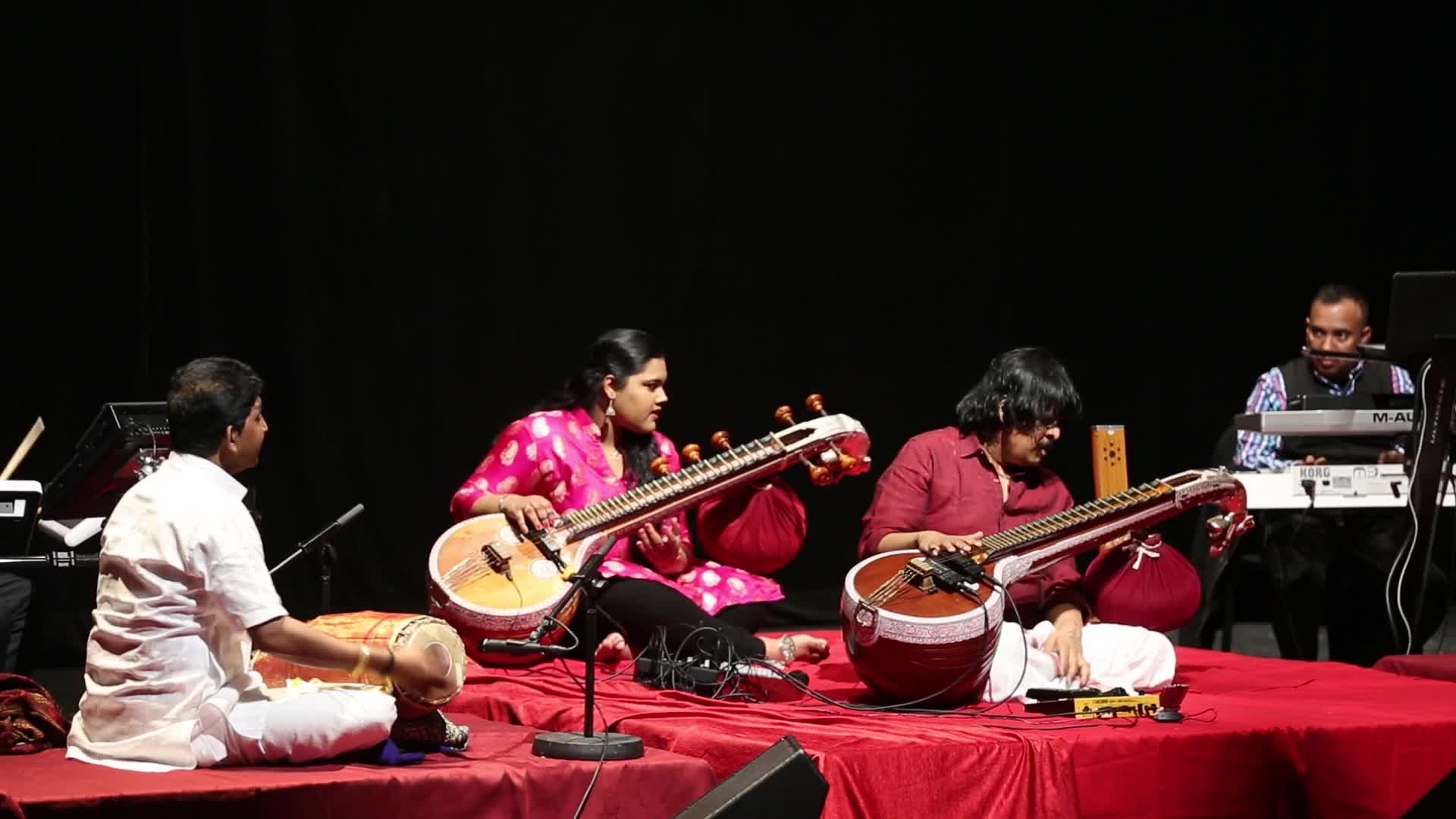 Indian veena artist Rajhesh Vaidhya performs in Richmond Hill
