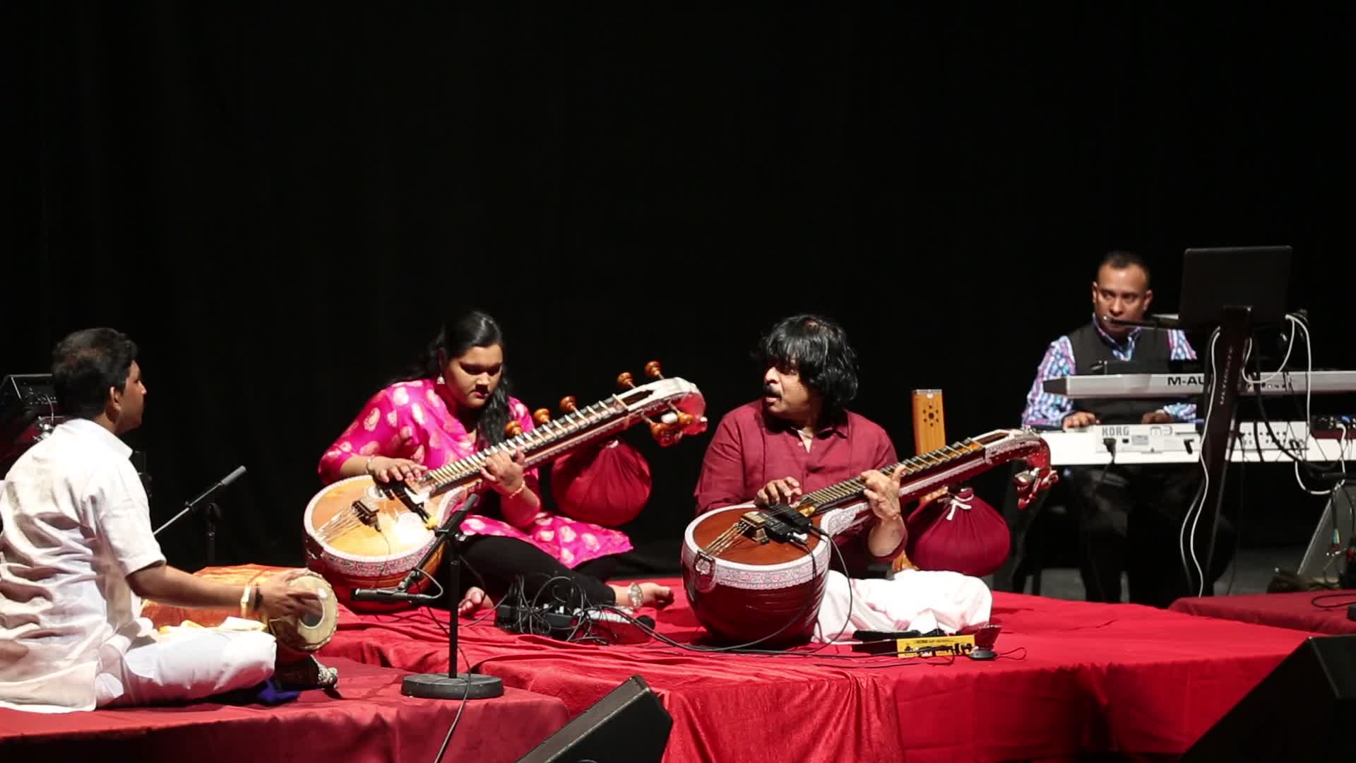 Indian veena artist Rajhesh Vaidhya performs in Richmond Hill