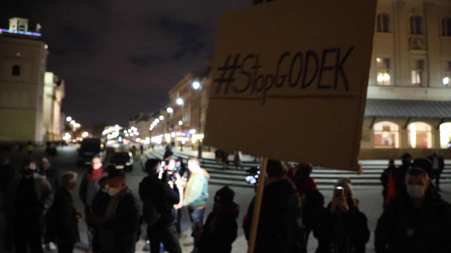 Rally against law proposal that would ban equality marches in Warsaw