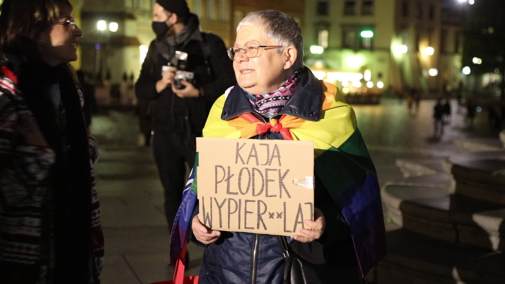 Rally against law proposal that would ban equality marches in Warsaw