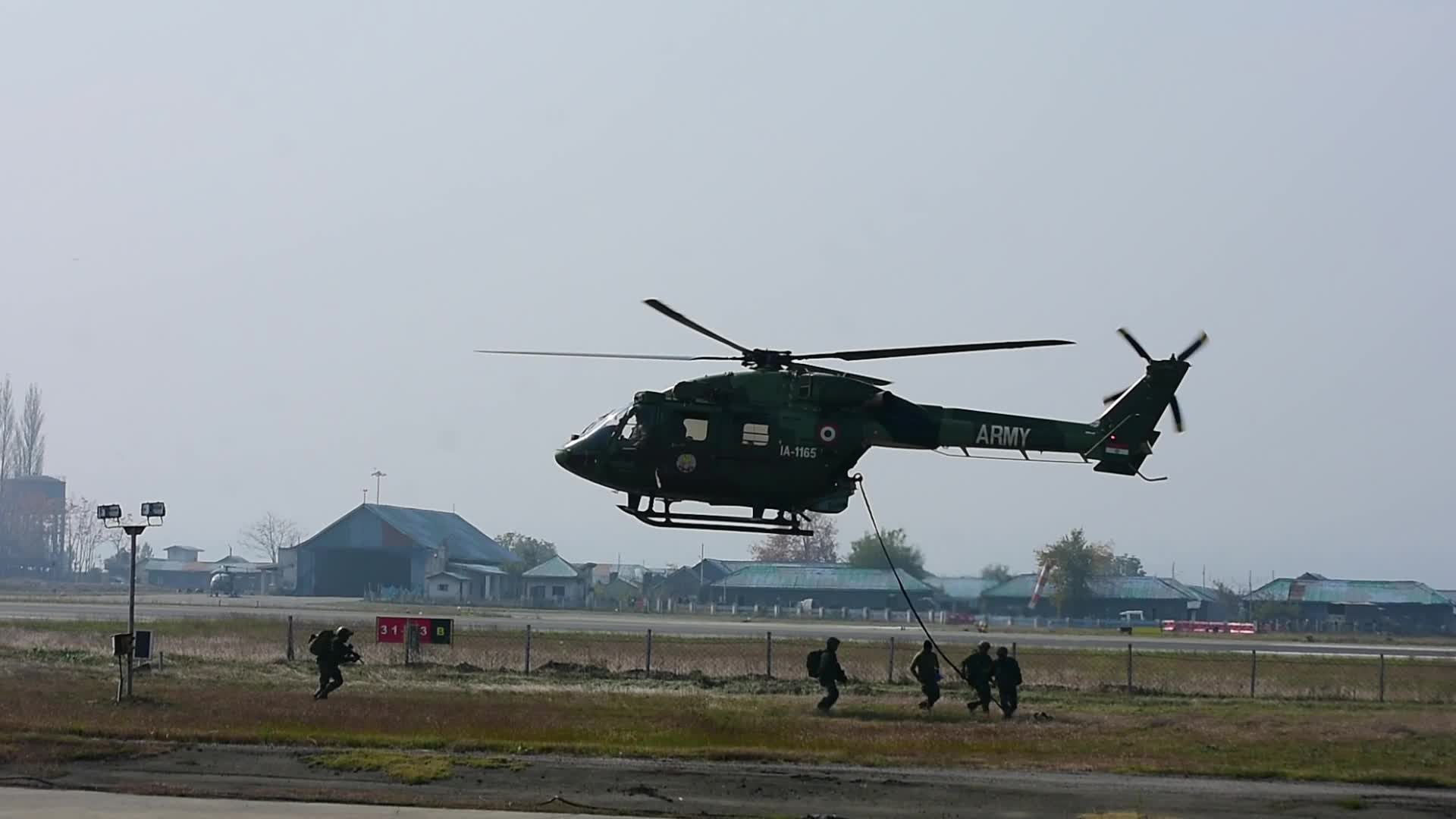 Re-Enactment of 1947 AirStrip by Indian Forces in Kashmir
