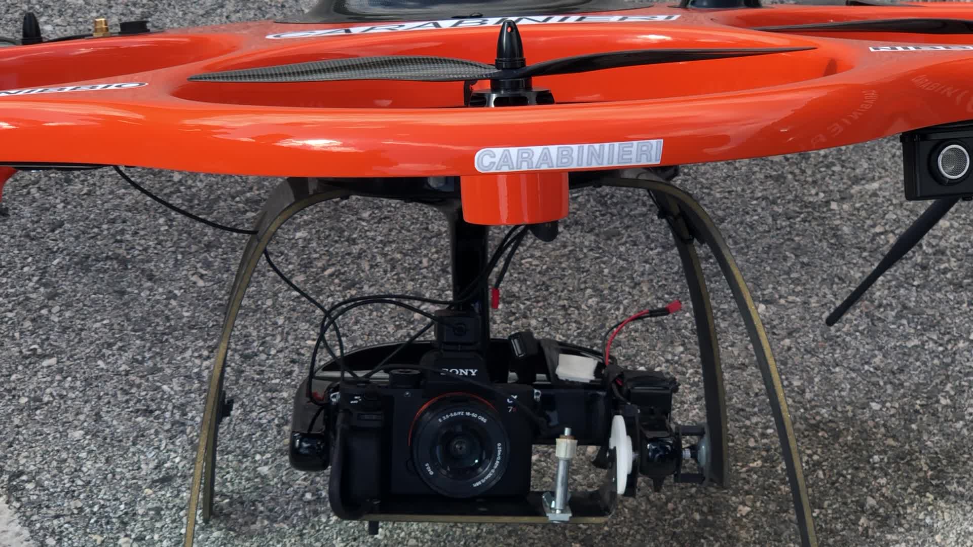 Presentation Carabinieri's Drone