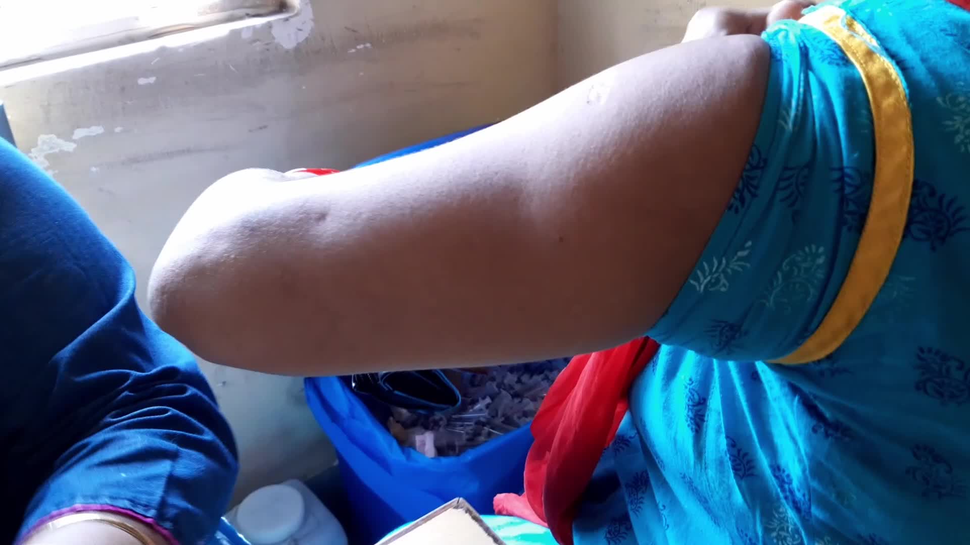 Coronavirus vaccination in Kolkata, India