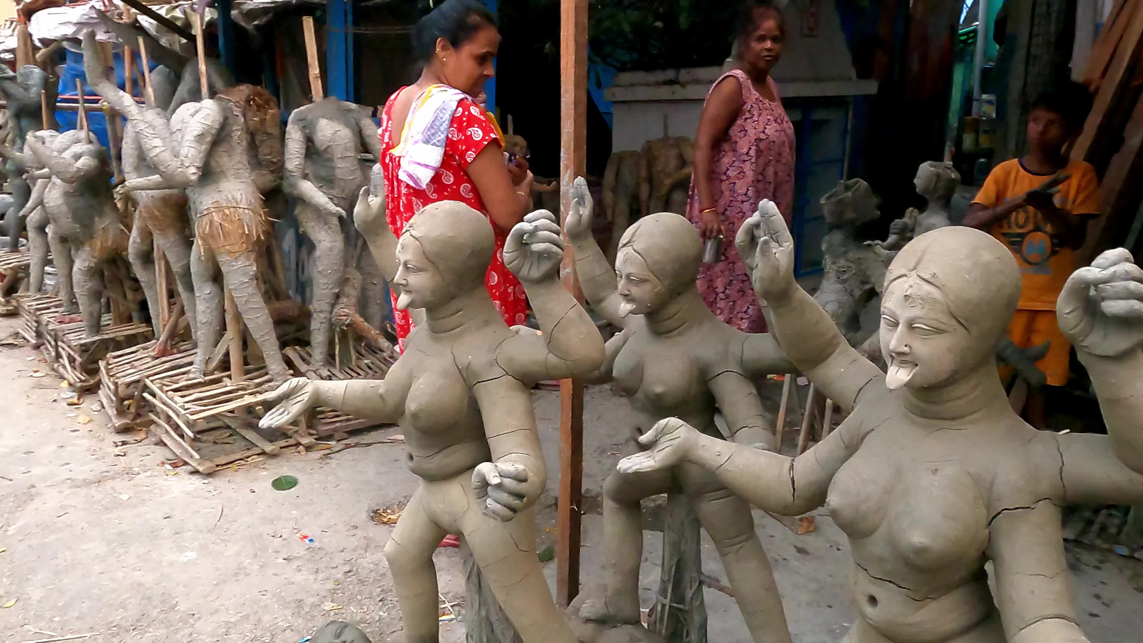 Preparation Of Kali Puja In Kolkata