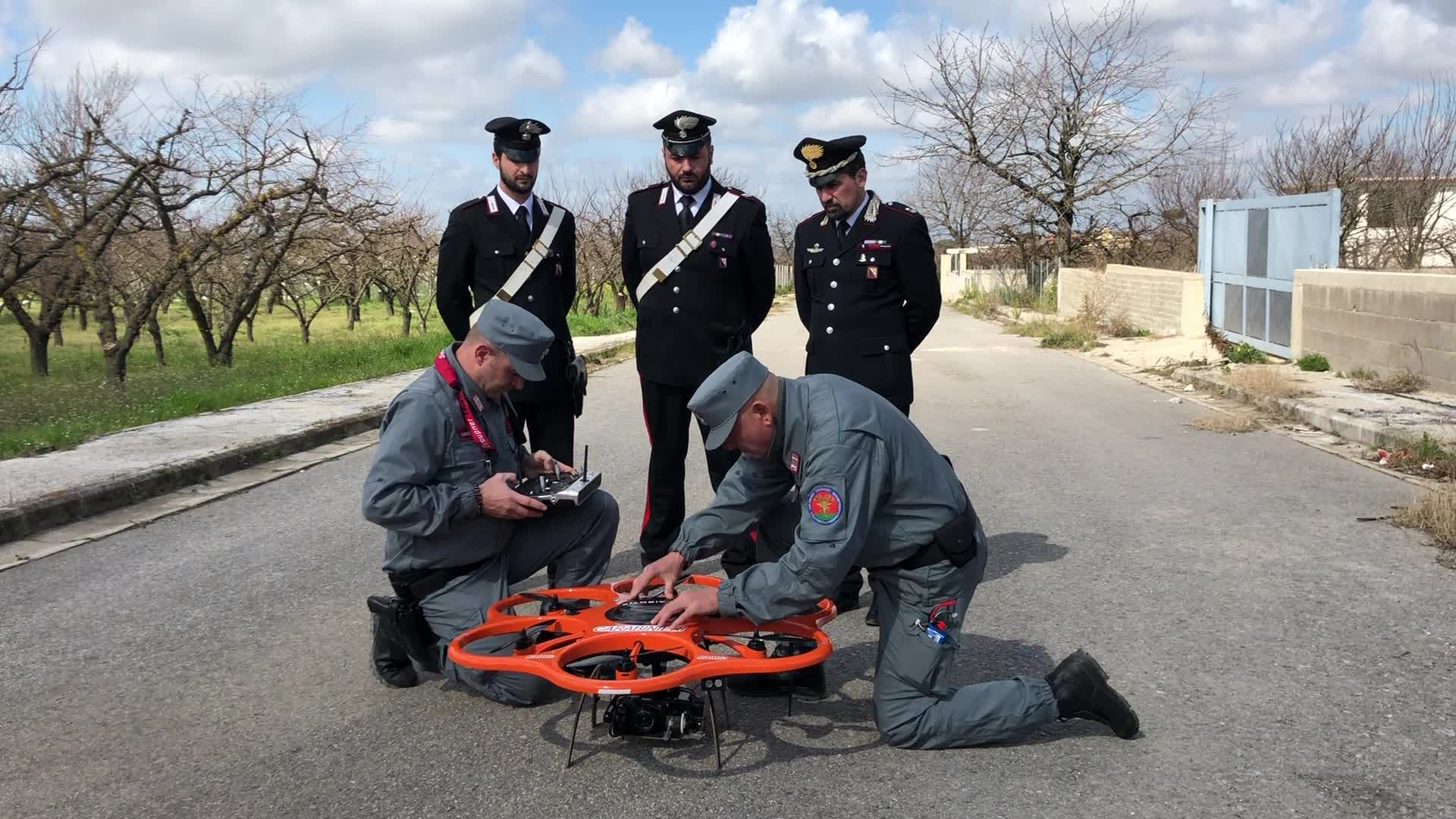 Presentation Carabinieri's Drone