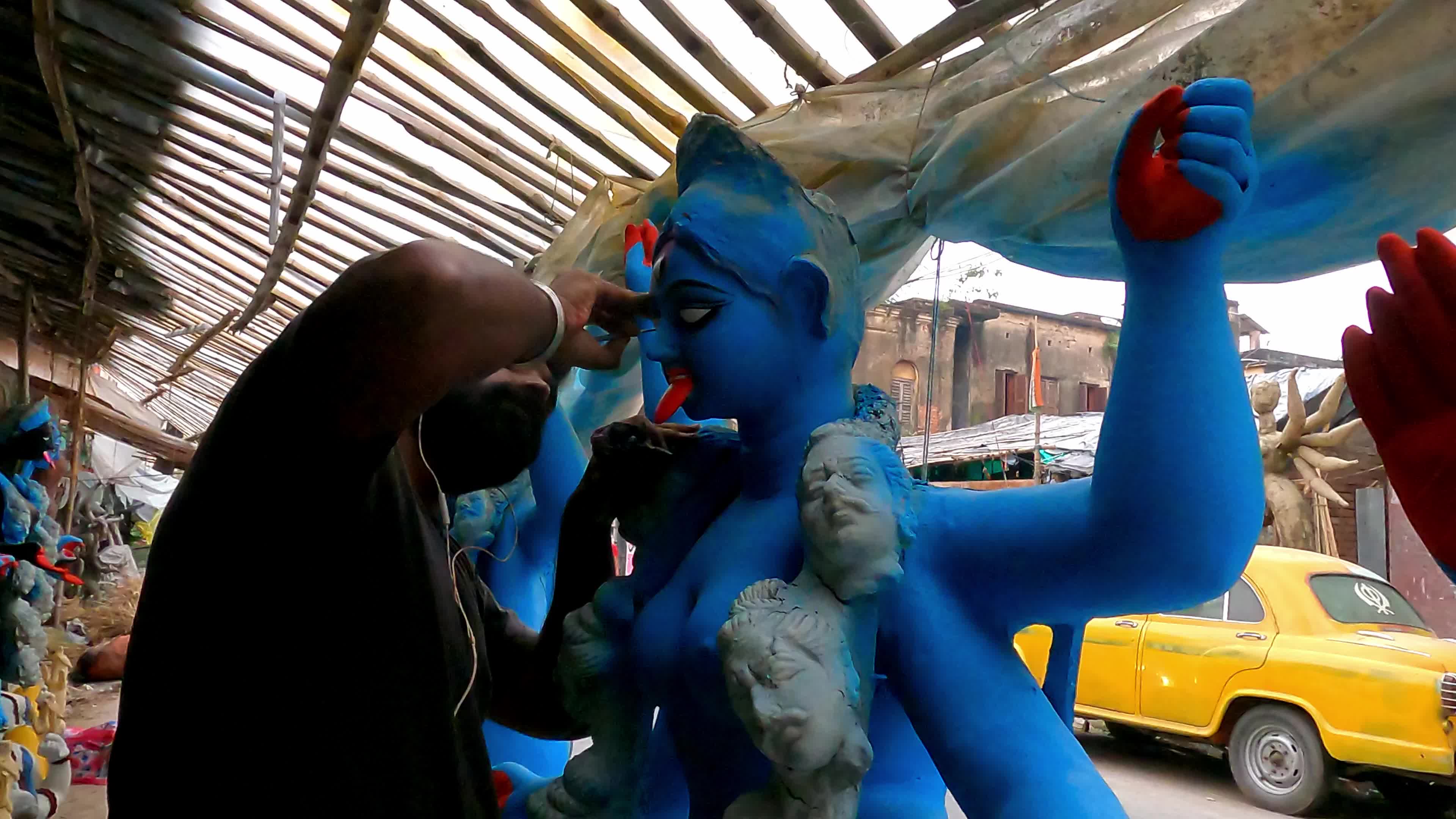 Preparation Of Kali Puja In Kolkata