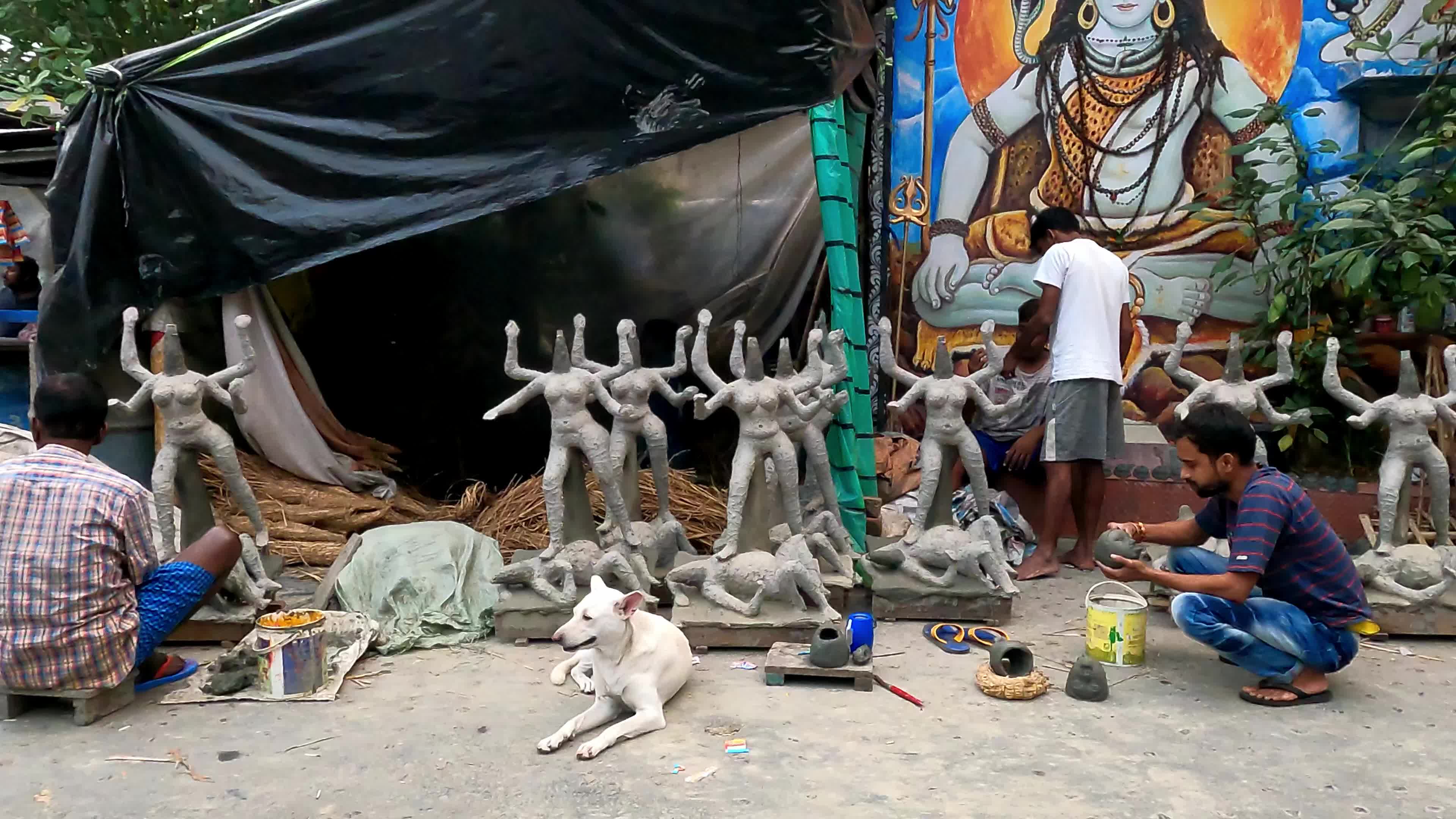 Preparation Of Kali Puja In Kolkata