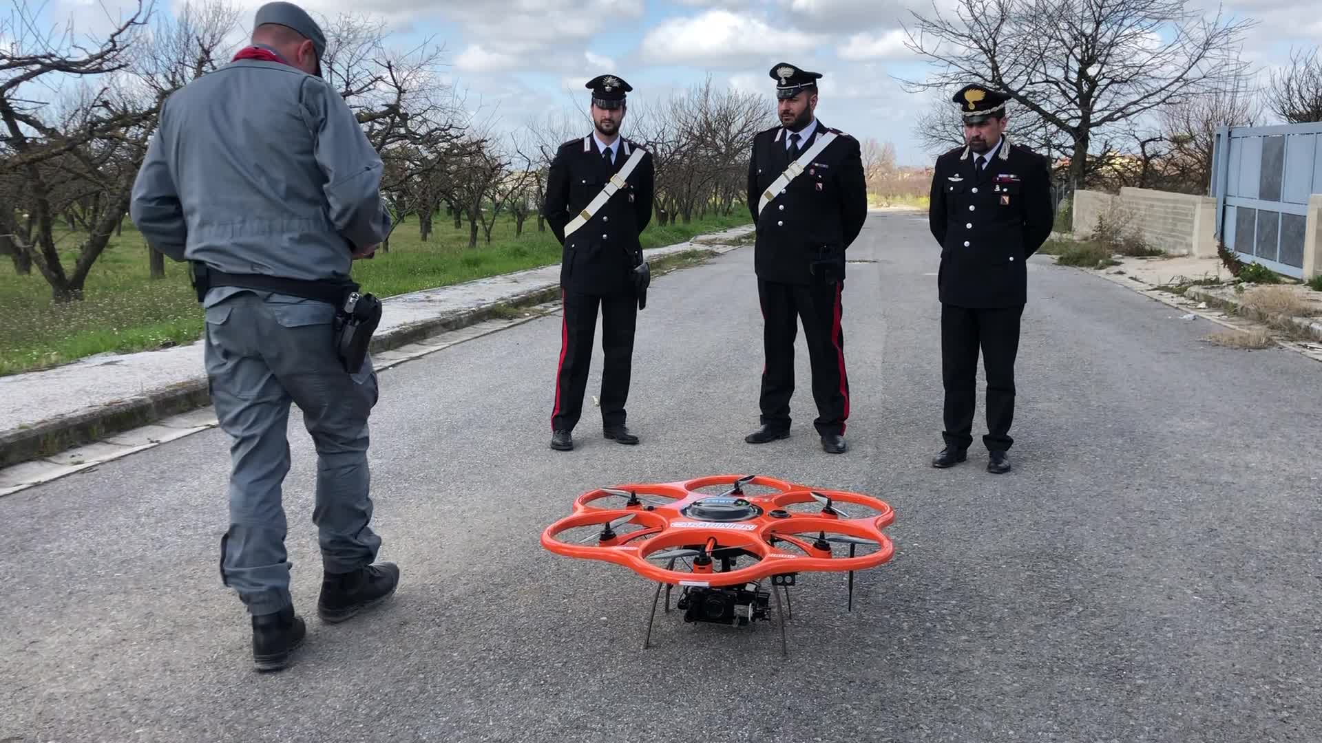 Presentation Carabinieri's Drone