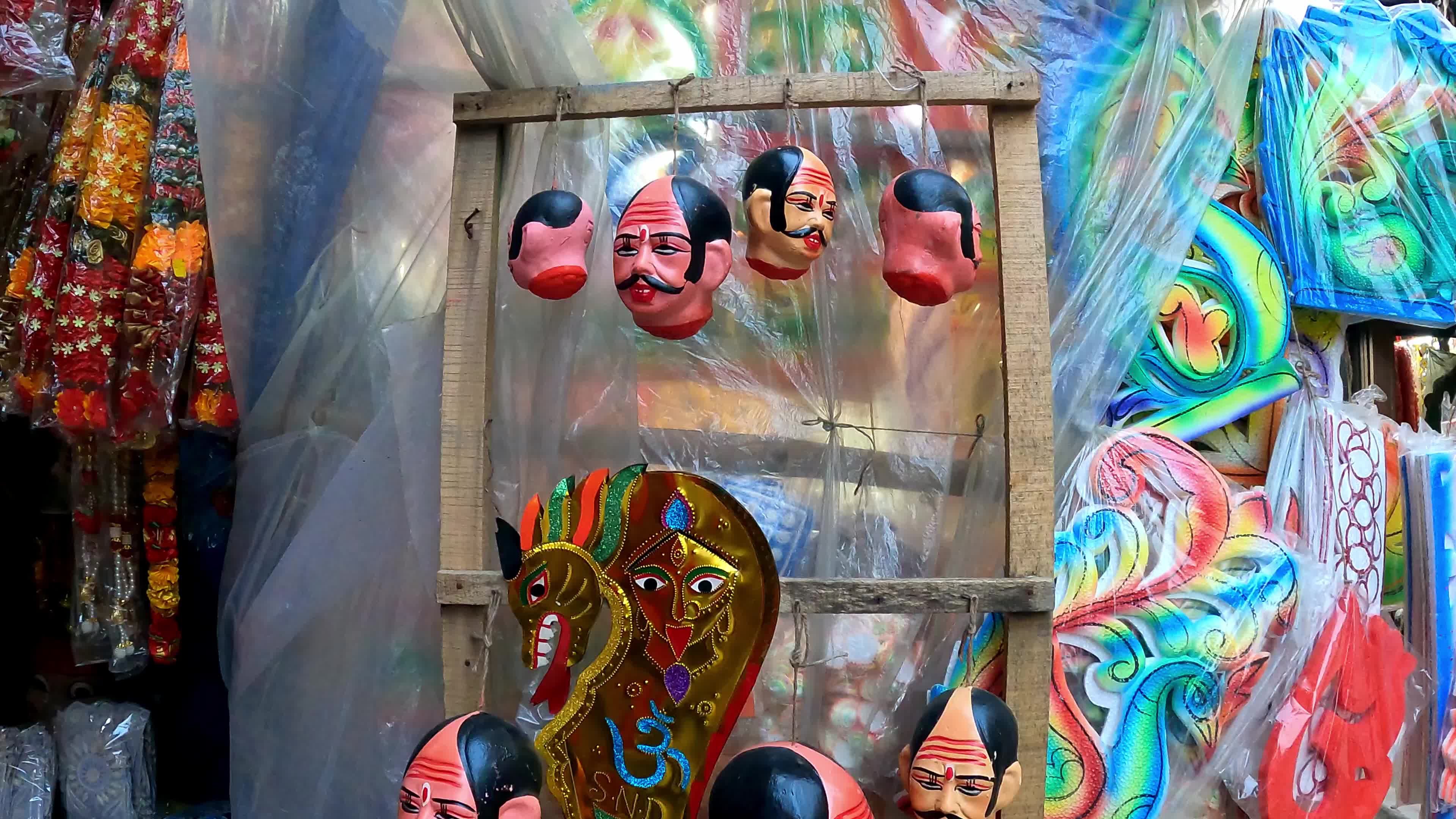 Preparation Of Kali Puja Festival In Kolkata