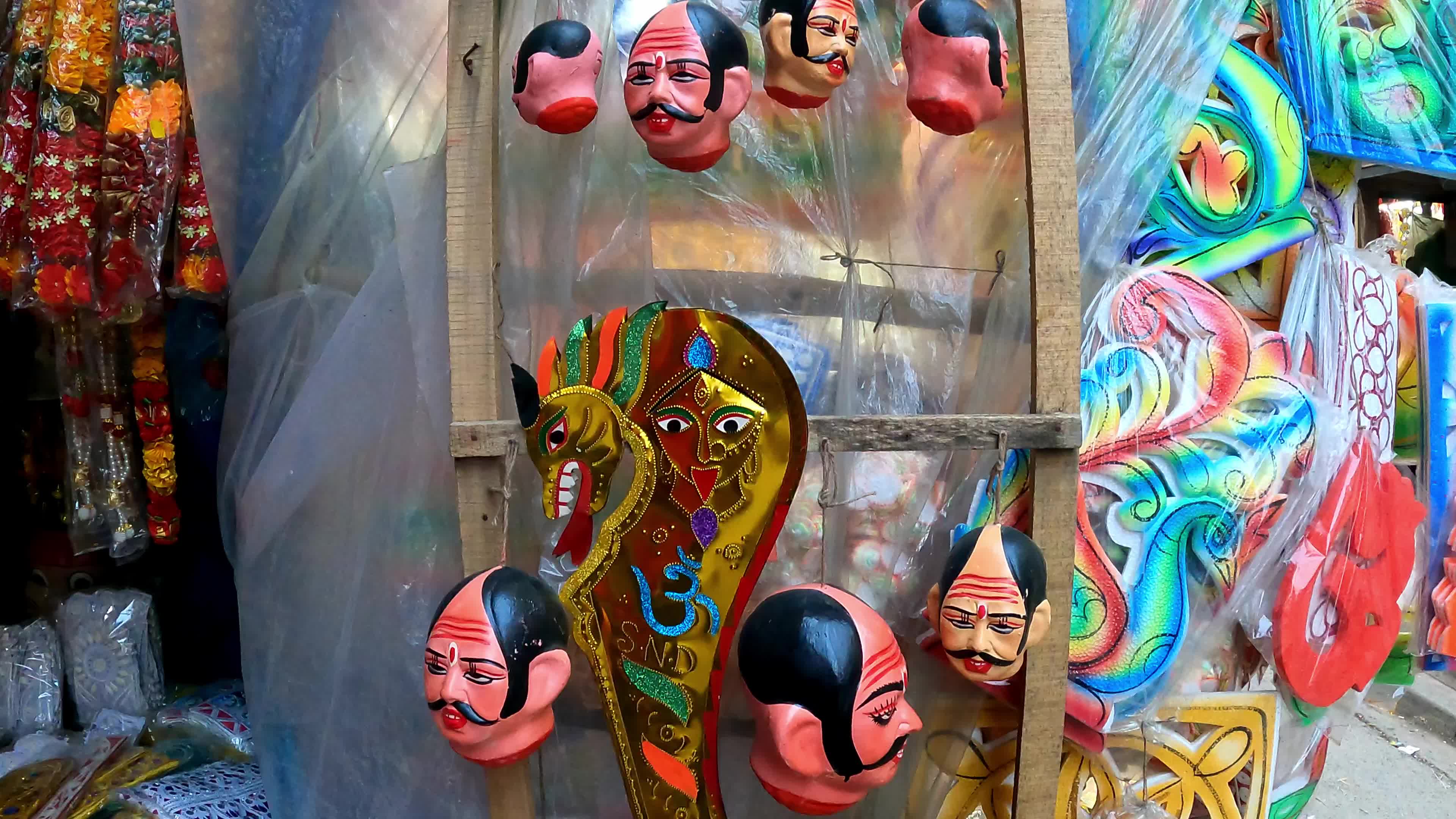 Preparation Of Kali Puja Festival In Kolkata