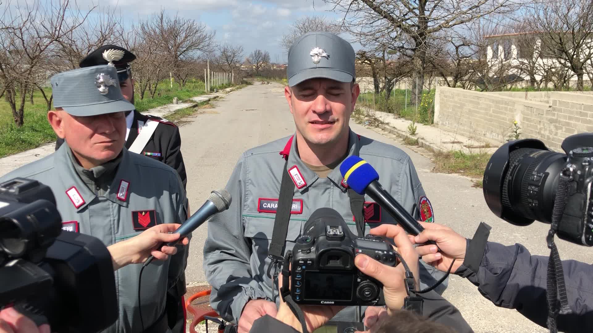 Presentation Carabinieri's Drone