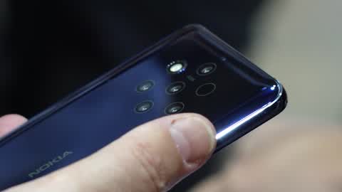 The new Nokia 9 PureView with 5 cameras