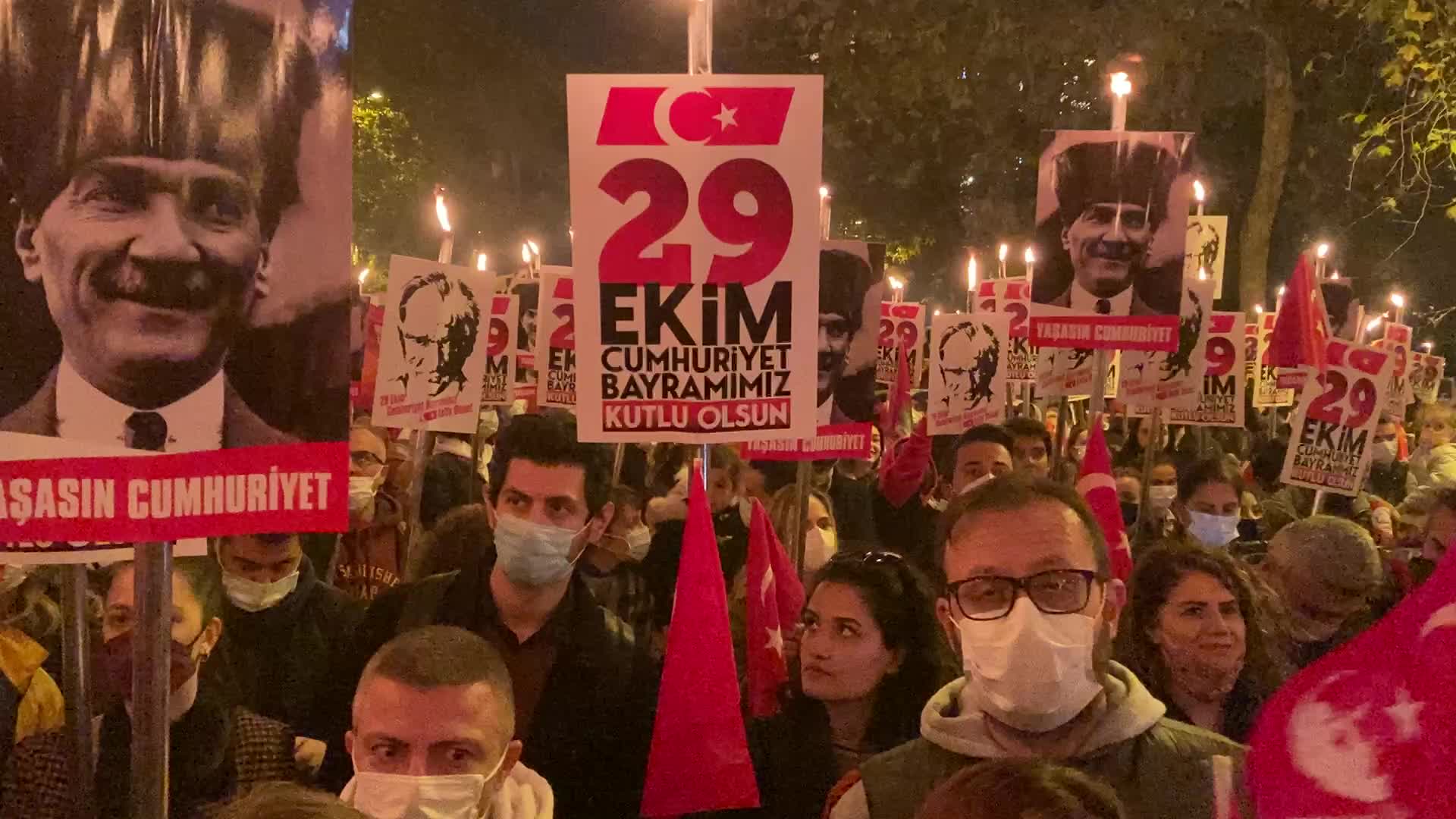 Celebrations For Republic Day Of Turkey
