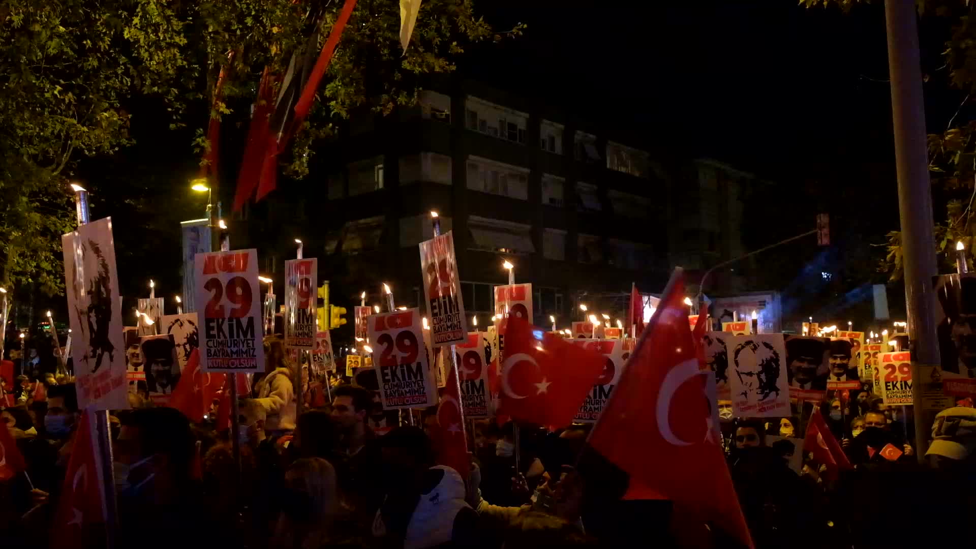 Celebrations For Republic Day Of Turkey