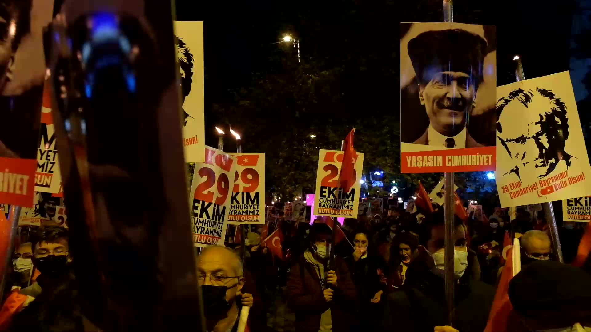 Celebrations For Republic Day Of Turkey