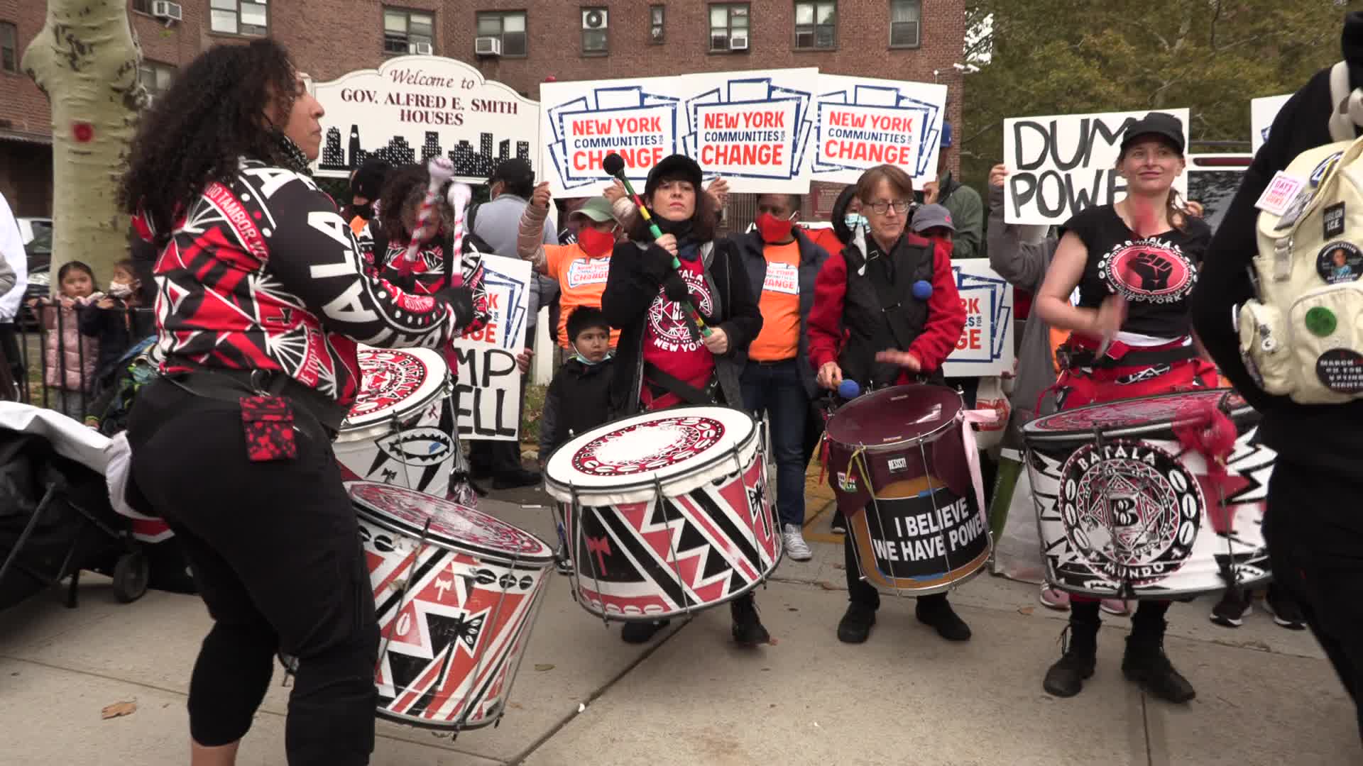 NYC: Rally to Commemorate Hurricane Sandy 
