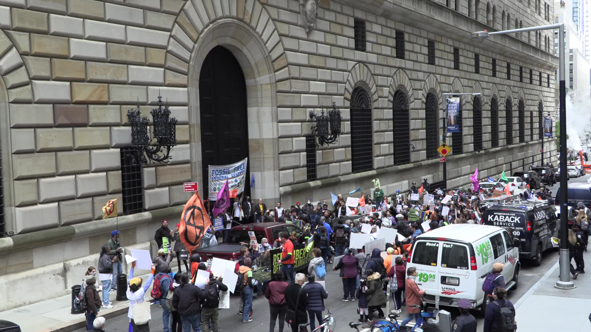 NYC: Rally to Commemorate Hurricane Sandy 