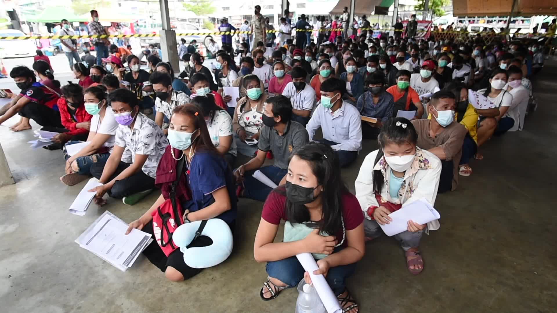 Thailand COVID-19 vaccination drive for migrant workers