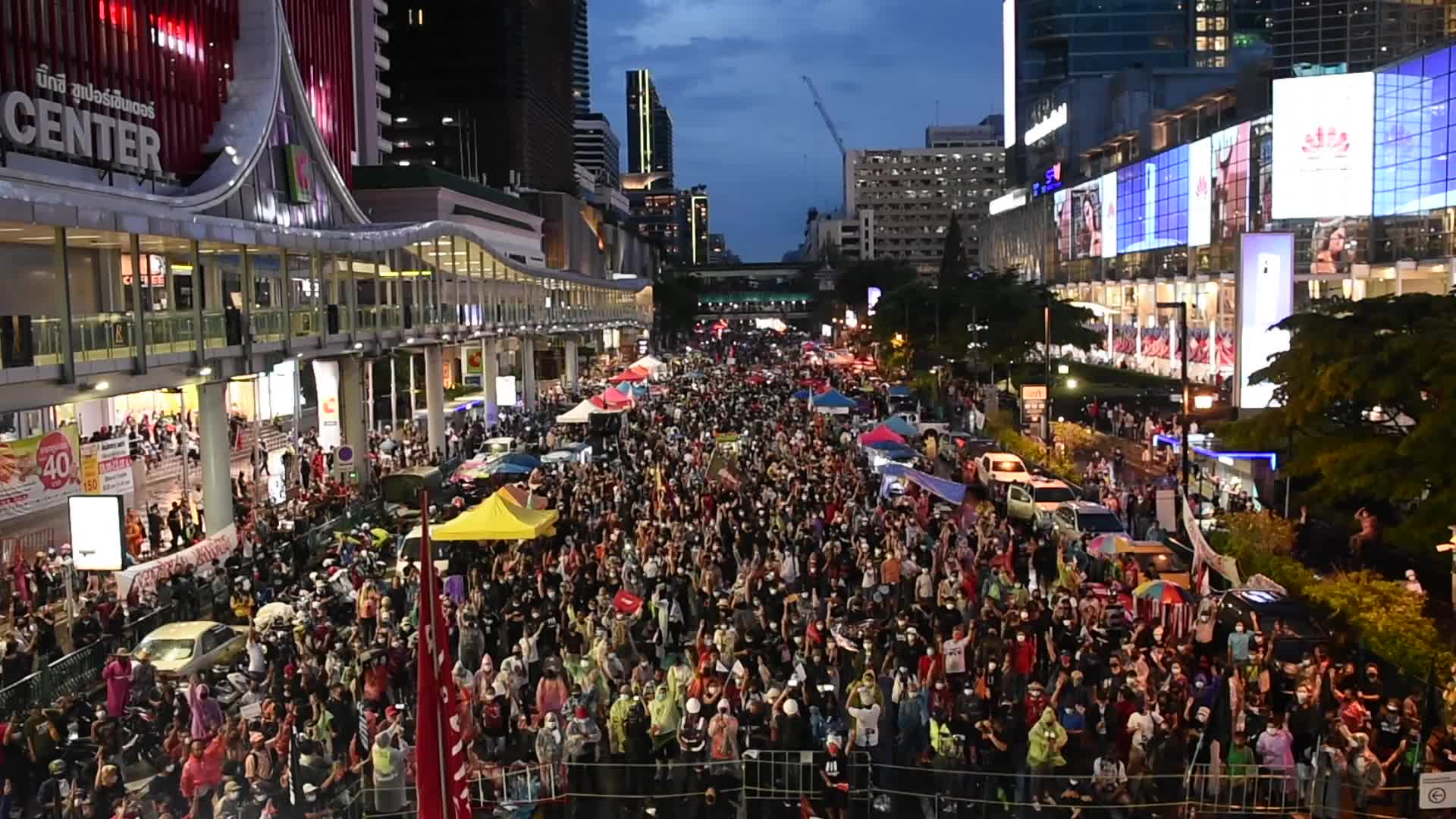 Anti Government Protest in Bangkok.