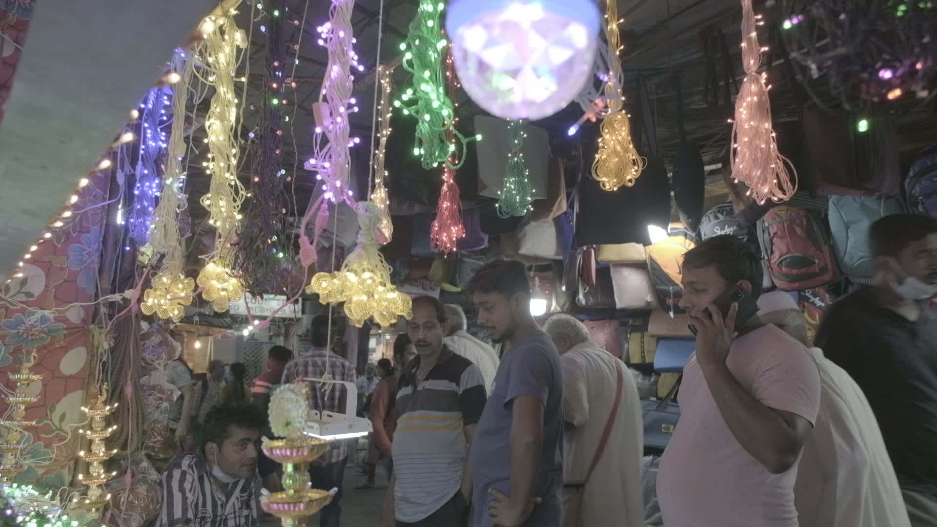 Diwali preparations in Kolkata amid the Covid-19 emergency situation