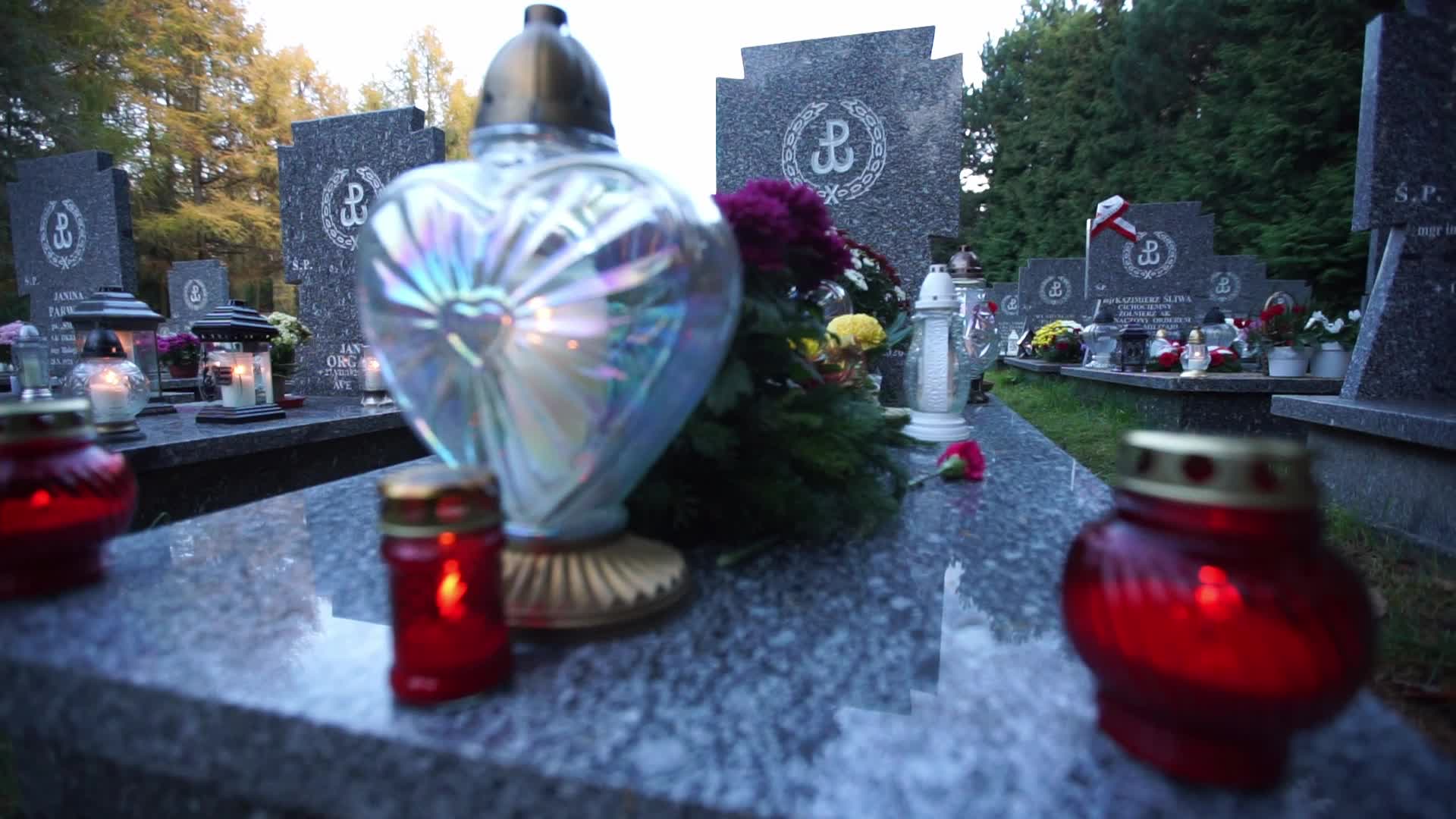 All Saint's Day In Gdansk, Poland