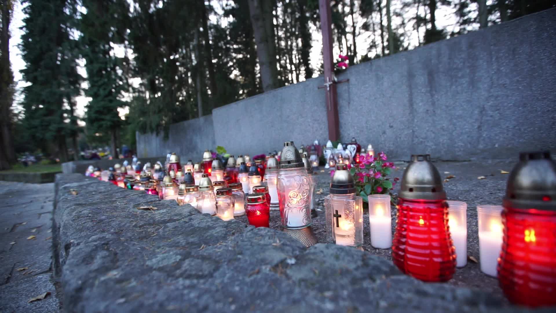 All Saint's Day In Gdansk, Poland