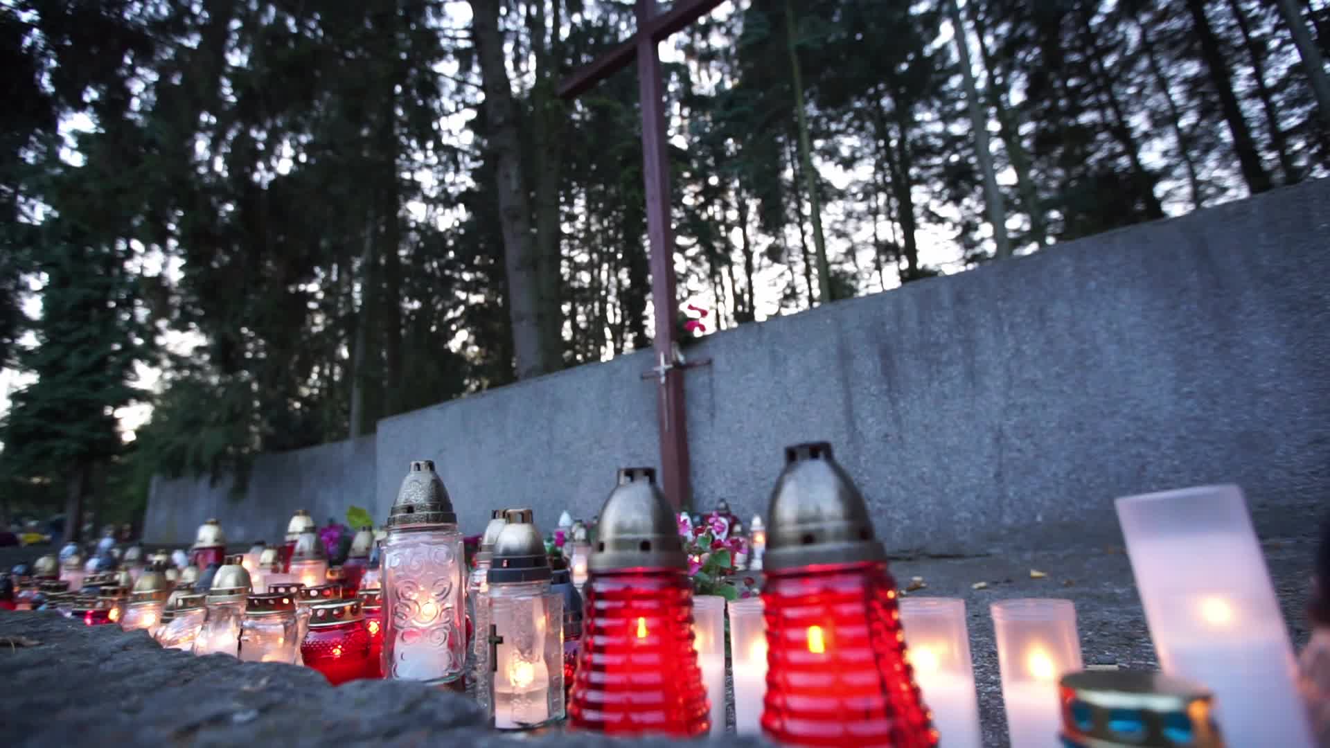 All Saint's Day In Gdansk, Poland
