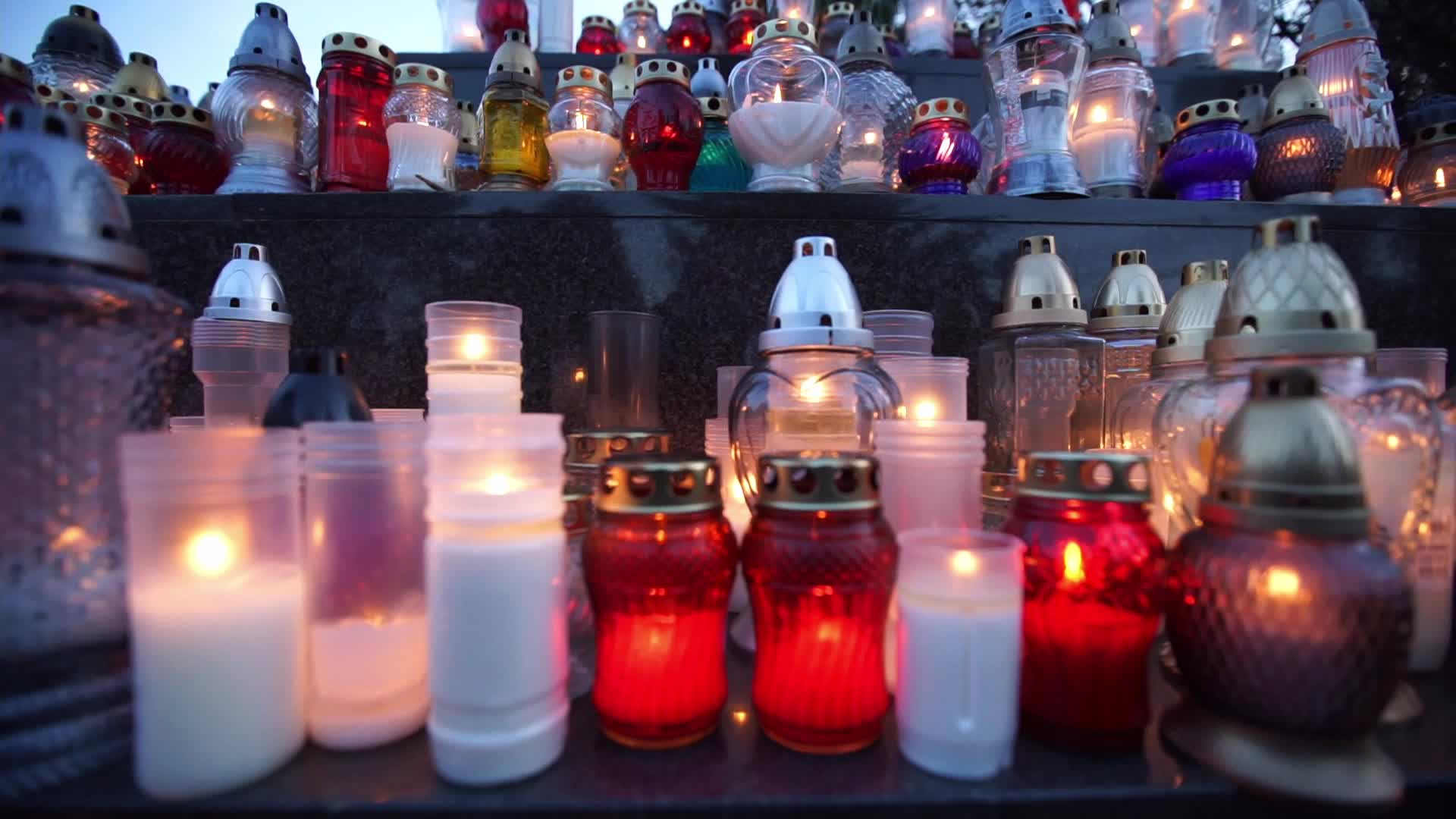 All Saint's Day In Gdansk, Poland