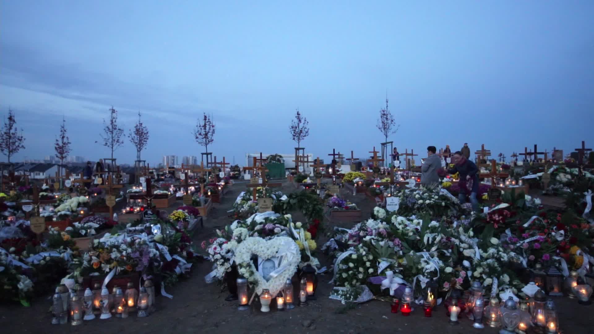 All Saint's Day In Gdansk, Poland