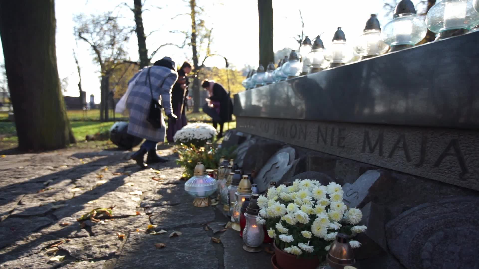 All Saint's Day Celebrations In Gdansk, Poland