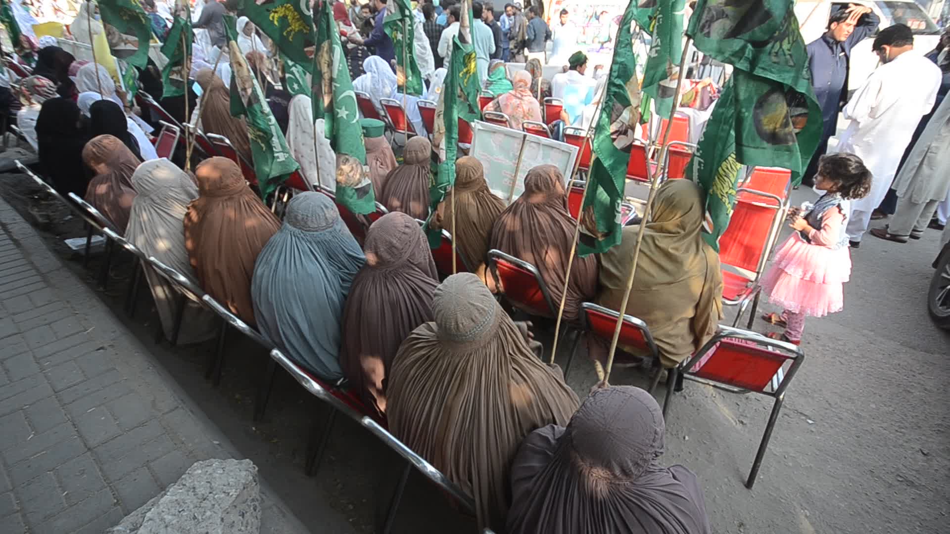 Protest against Prime Minister Imran Khan in Peshawar