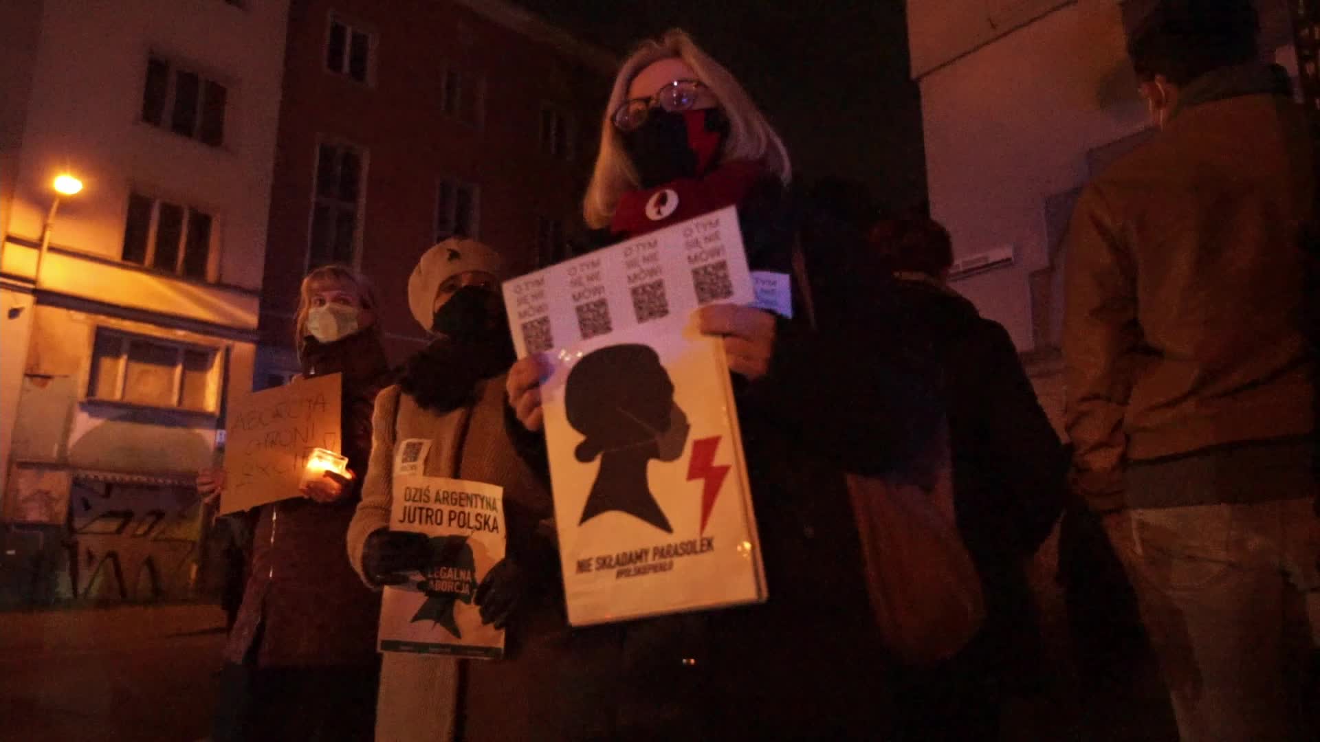 Protest Against Abortion Ban In Gdansk, Poland
