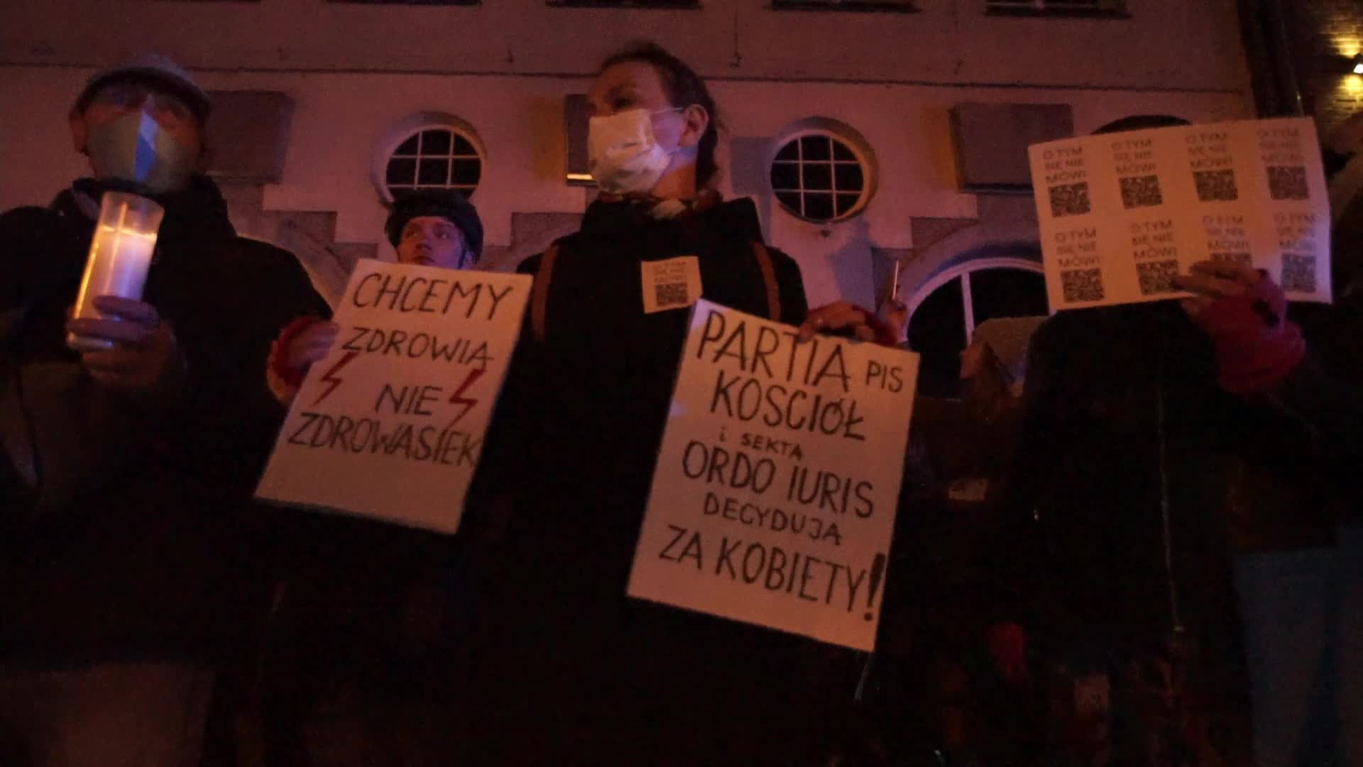 Protest Against Abortion Ban In Gdansk, Poland