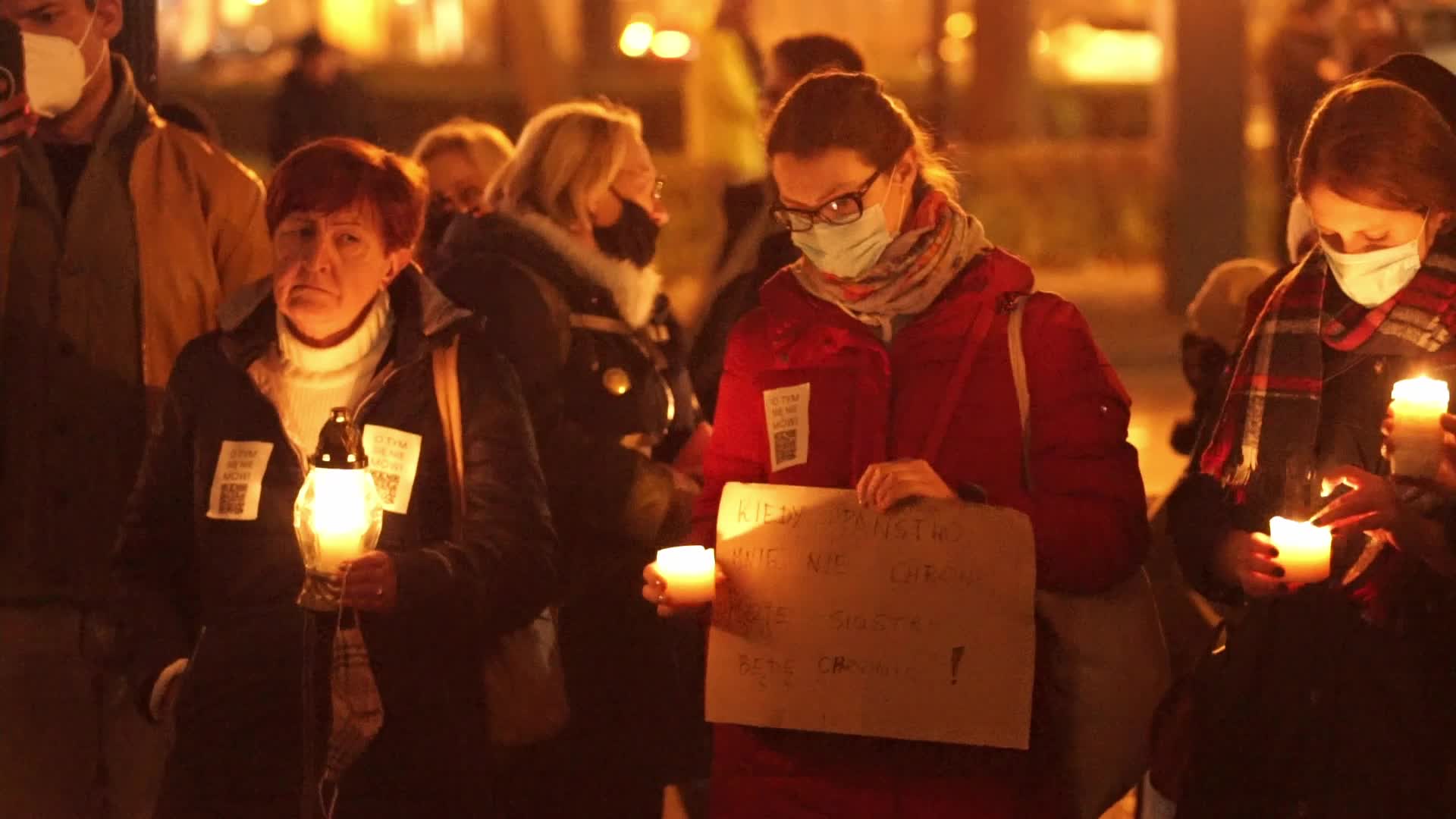 Protest Against Abortion Ban In Gdansk, Poland