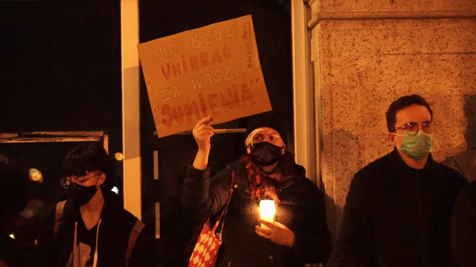 Protest Against Abortion Ban In Gdansk, Poland