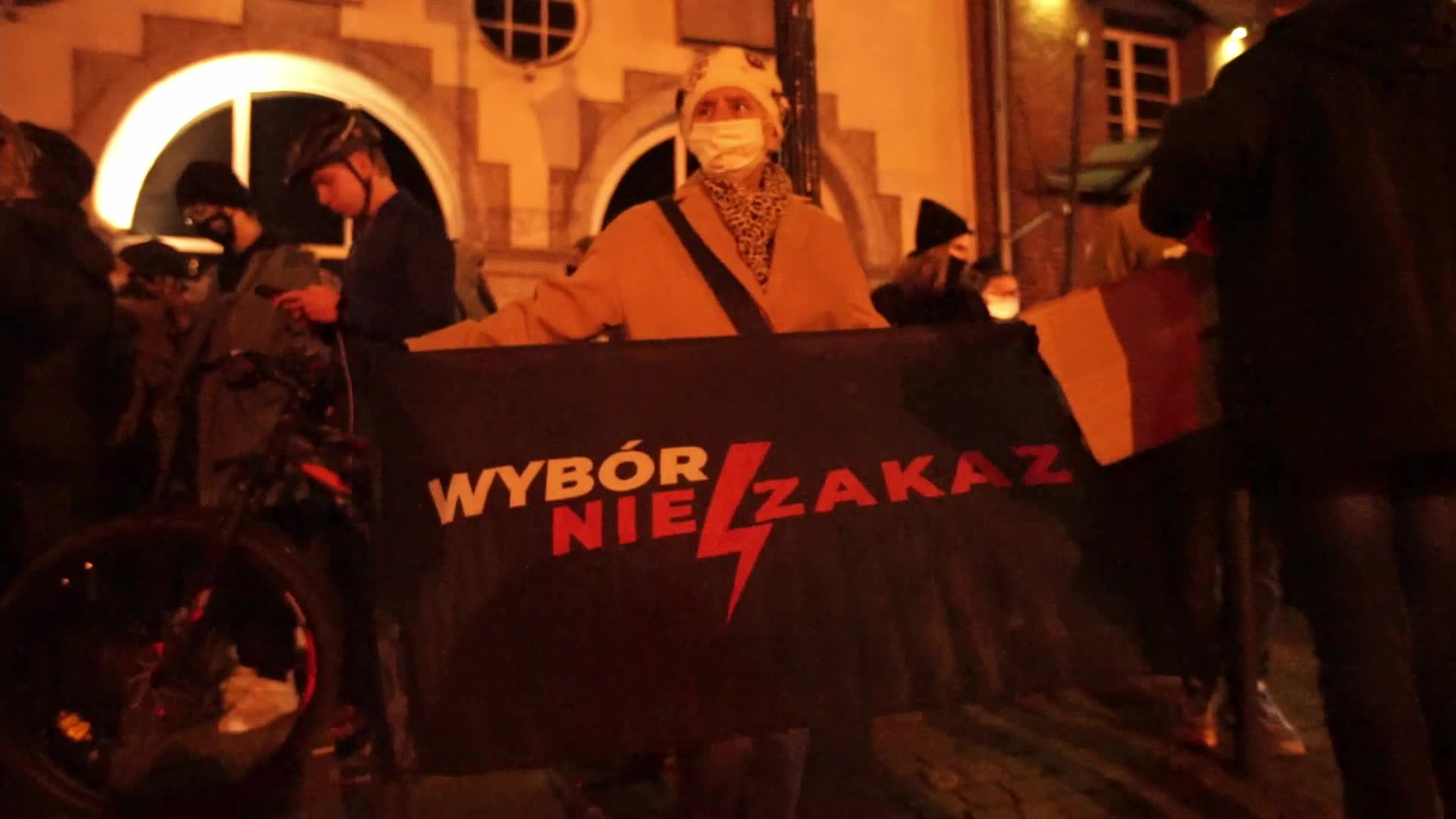 Protest Against Abortion Ban In Gdansk, Poland