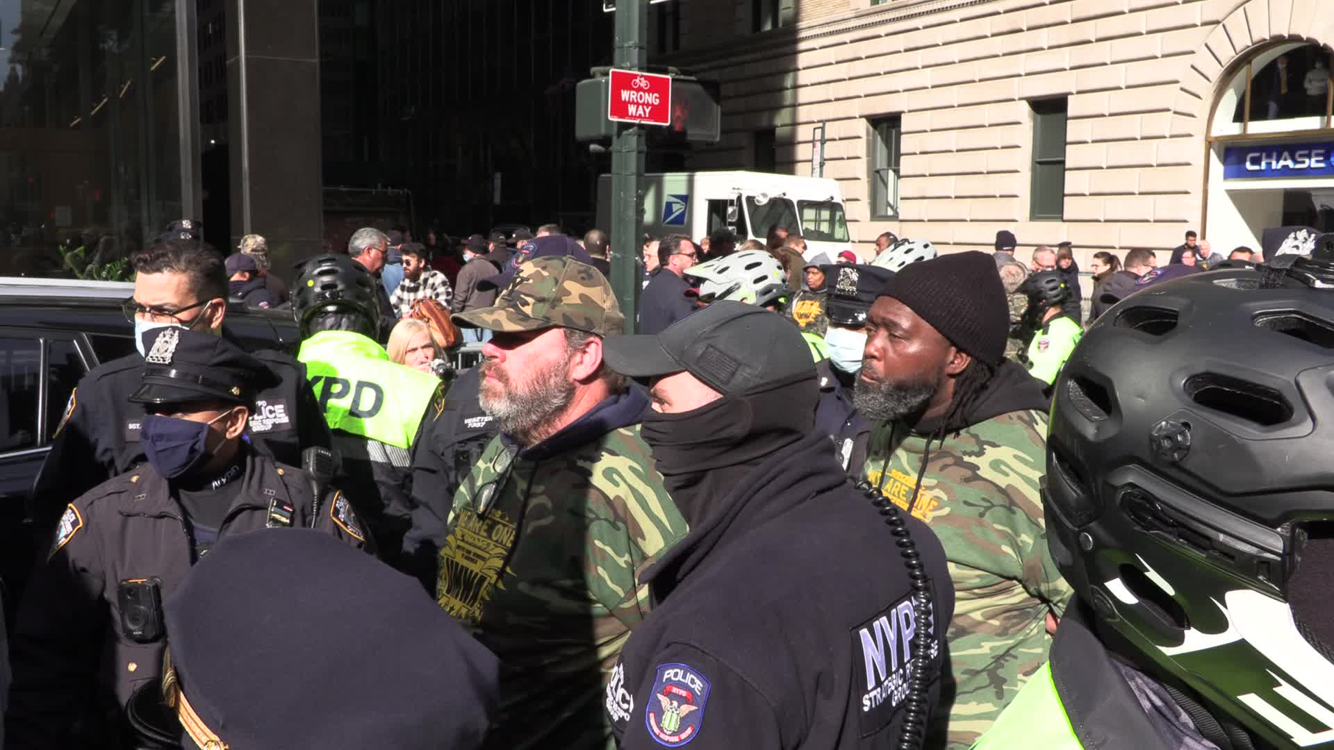 NYC: United Mine Workers protest