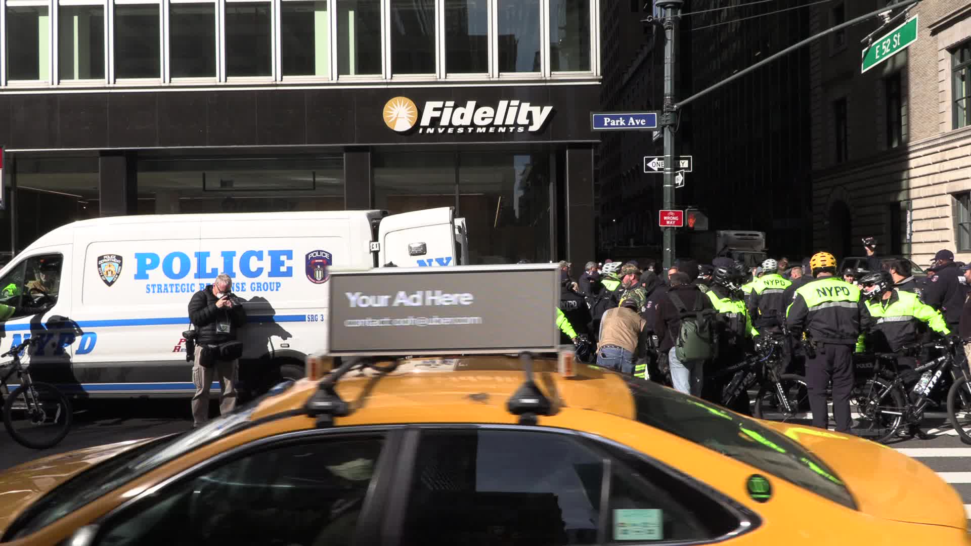 NYC: United Mine Workers protest