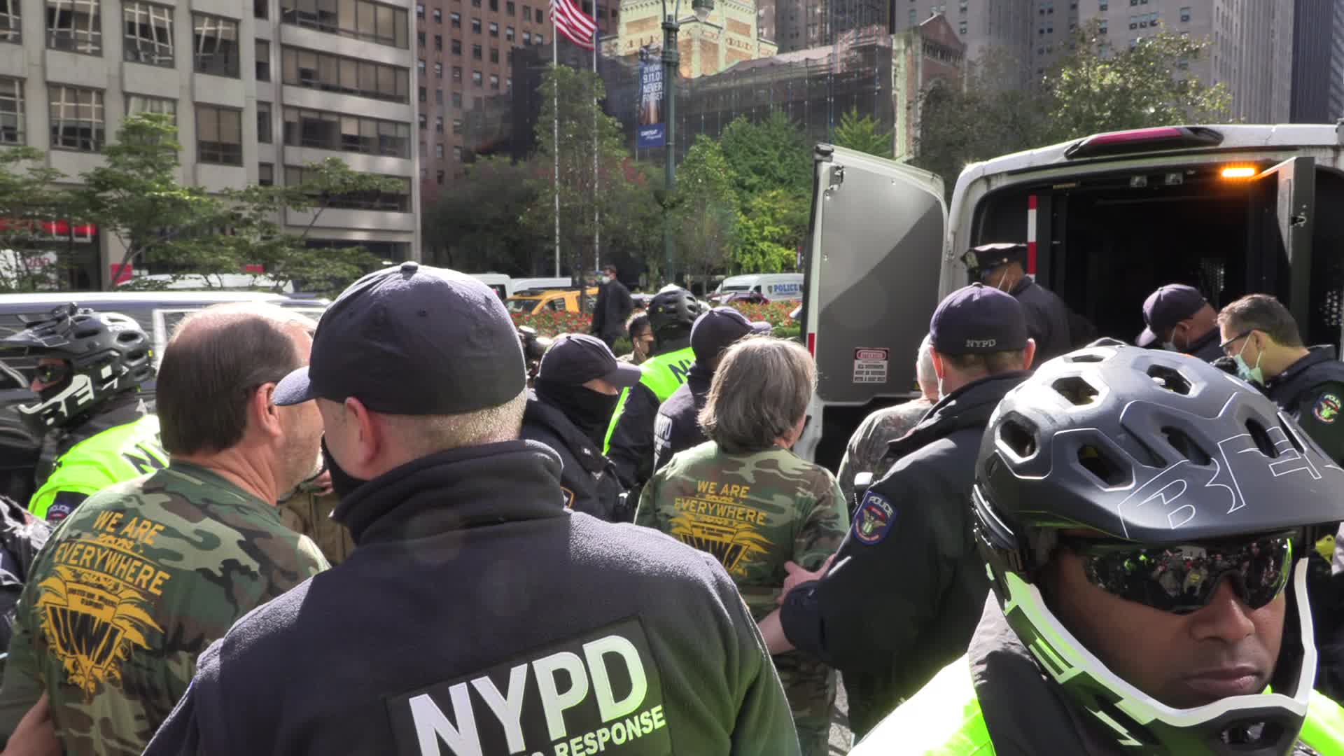 NYC: United Mine Workers protest