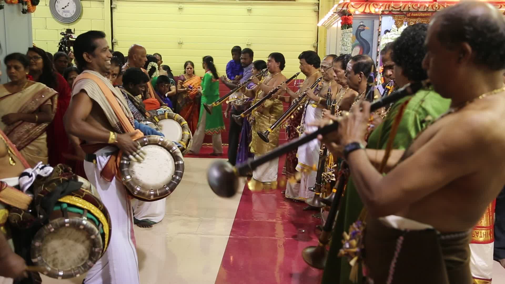 Tamil Hindus celebrate the Vinayagar Ther Thiruvizha Festival
