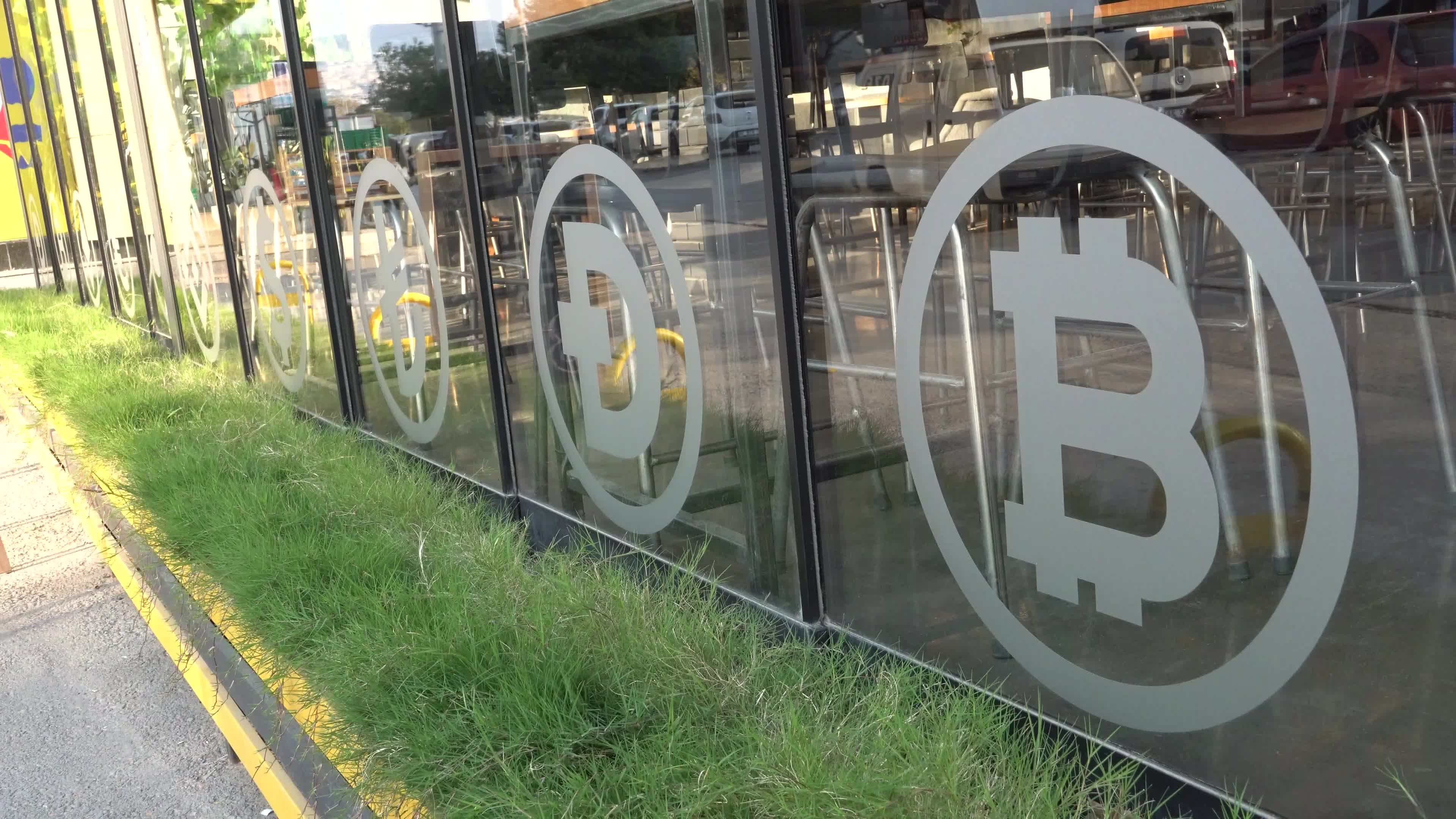 Turkey's first digital currency conceptual cafe, Izmir, Turkey