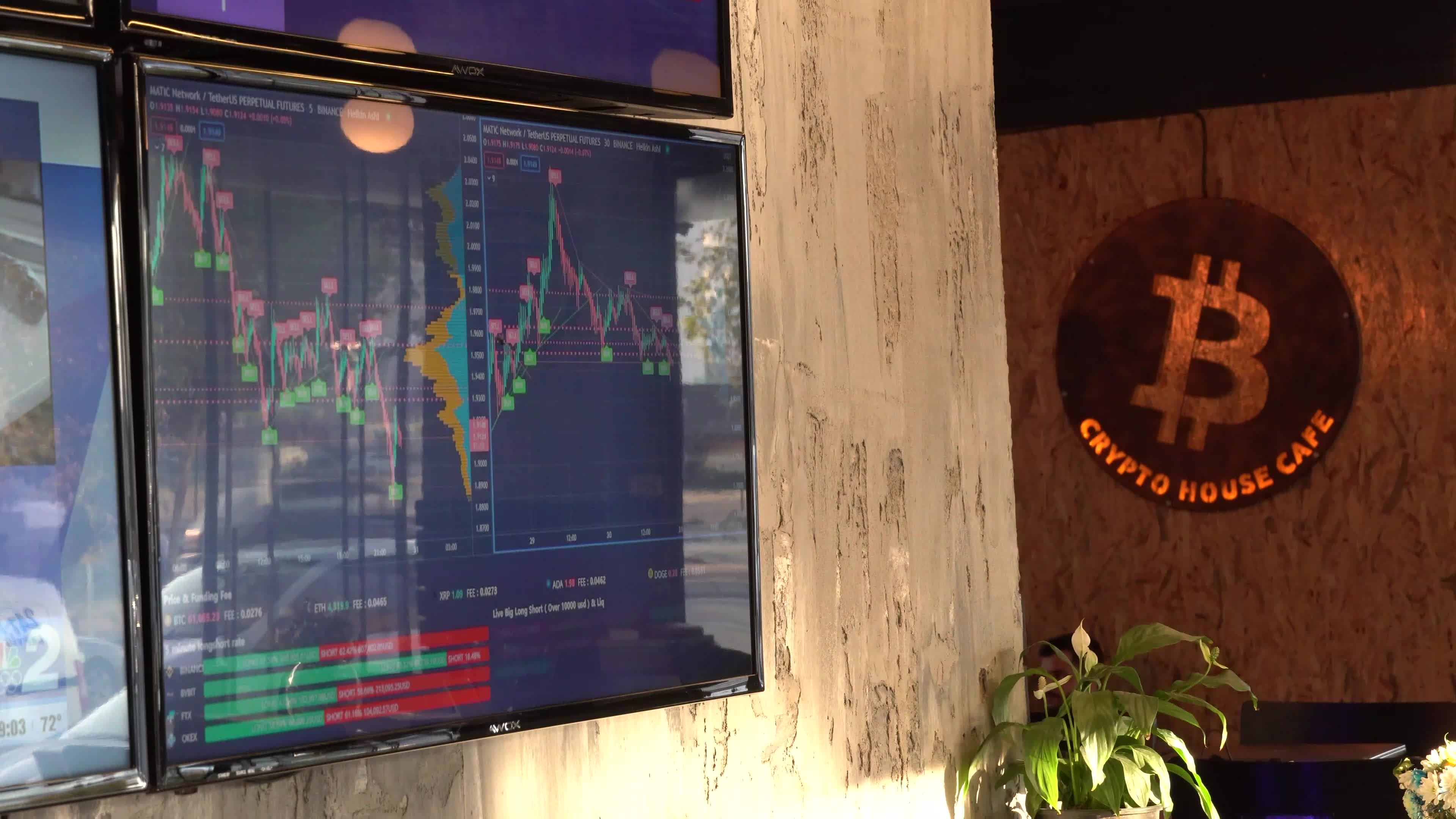 Turkey's first digital currency conceptual cafe, Izmir, Turkey